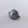 Playmobil 5138 Playmobil Casque de Chevalier Medieval Moyen Age Gris Conquistador