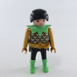 Playmobil Man Knight of the Green Dragon Green Boots 4586 5738 5828