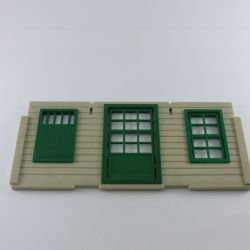 Playmobil Gray Western Vintage House Front Office Shériff Office 3423