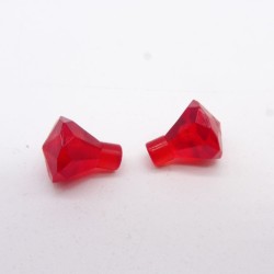 Playmobil 35696 Lot of 2 Red Diamonds for Hat