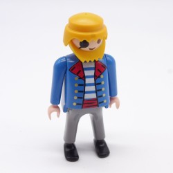 Playmobil 35738 Men's Pirate Gray and Blue Big Belly Blindfold