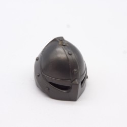 Playmobil 7833 Dark Gray Medieval Knight Helmet Middle Ages