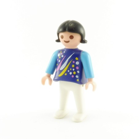 Playmobil 14858 Playmobil Child Girl Blue White drawings 3067