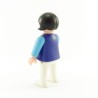 Playmobil Child Girl Blue White drawings 3067