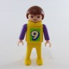 Playmobil 14949 Playmobil Enfant Garçon Jaune Violet Col Jaune 9 3685