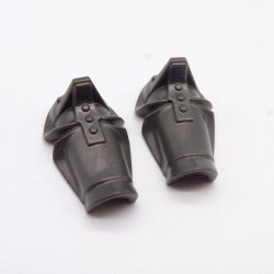 Playmobil 11848 Pair of Dark Gray Arm Armor