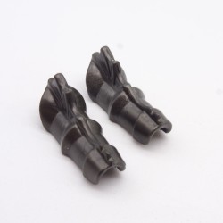 Playmobil 12735 Pair of Dark Gray Arm Armor