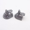 Playmobil 14225 Pair of Gray Shoulder Armor