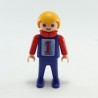 Playmobil 14946 Playmobil Child Boy Blue Red Red Collar 1 3685