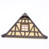 Playmobil 35768 White Triangle Roof Facade Steck Medieval Strong Yellowing