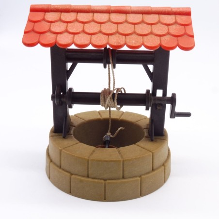 Playmobil 35770 Medieval Well Broken on the Hook and Strong Yellowing