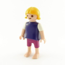 Playmobil 14886 Playmobil Child Girl Purple Purple White Feet Naked 4144