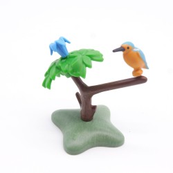 Playmobil 35800 Small Shrub with Blue and Orange Bird