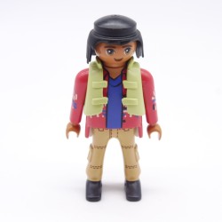 Playmobil 35815 Femme Aventurière avec Gilet Vert