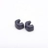 Playmobil 35908 Pair of Thin Dark Gray Cuffs