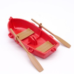 Playmobil 35910 Barque de Pirate Rouge Complète
