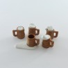 Playmobil 6084 Playmobil Set of 5 beer mugs with foam