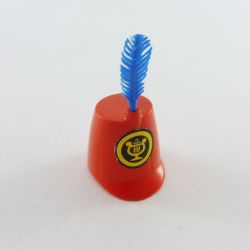 Playmobil Red Top Hat with Circus Musician Feather 3553