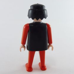 Playmobil Red and Black Man Red Arms 3265 3448