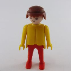 Playmobil Homme Rouge et Jaune Mains Fixes