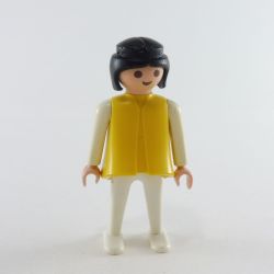 Playmobil Women White & Yellow White Arms
