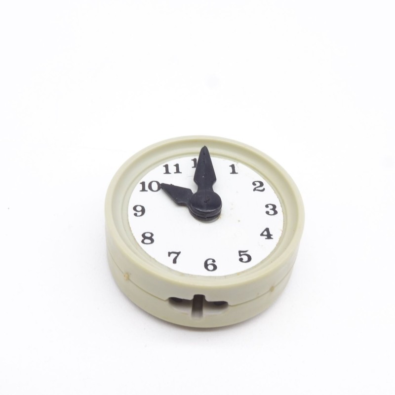 Playmobil 1302 Vintage Gray Clock 4370 4371 Yellowing