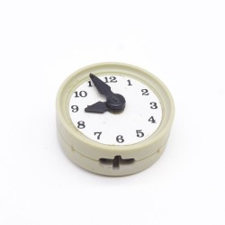 Playmobil Horloge Vintage Grise 4370 4371 Jaunissement