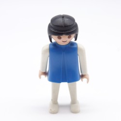 Playmobil 16732 Femme Blanc et Bleu Bras Blancs