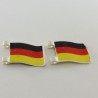 Playmobil 2903 Playmobil Lot de 2 Drapeaux Allemands Stickers un peu usés