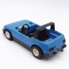Playmobil Dirty Blue Vintage Car and Glued Roll Bar for Parts