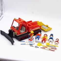 Playmobil 36154 Vintage Snow Plow 3469 with Accessories a little dirty