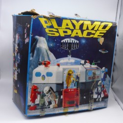 Playmobil 36155 Vintage Space Station Box 3536 Empty Damaged