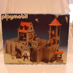 Playmobil 36156 Château Fort Box 3450 Vintage Empty Damaged