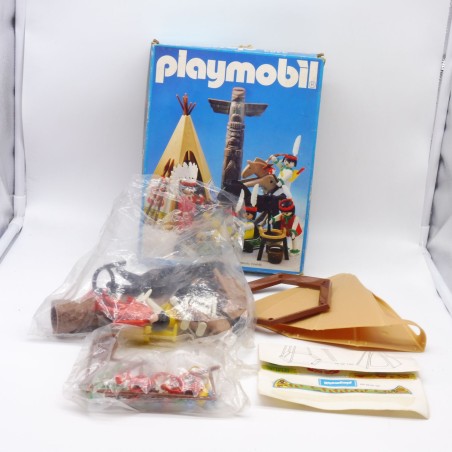 Playmobil 36159 Vintage Indians 3483 Almost Complete Set with Box Good Condition