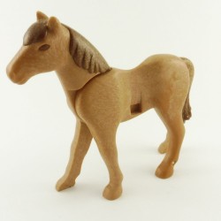 Playmobil 3866 Playmobil Brown Horse of 2nd Generation with Brown Mane