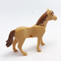 Playmobil 3869 Playmobil 2nd Generation Light Brown Horse with Brown Mane
