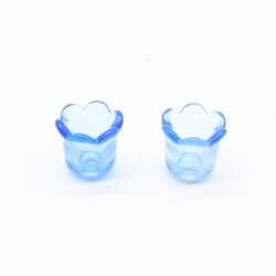 Playmobil 17686 Set of 2 Blue Globes for Chandelier 3019 4250 System