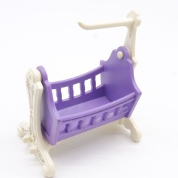 Playmobil 7979 Berceau Violet pour Bébé 1900