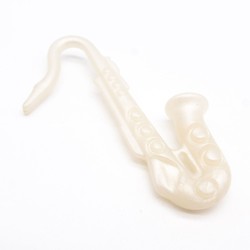 Playmobil 18226 Pearly White Saxophone 3392