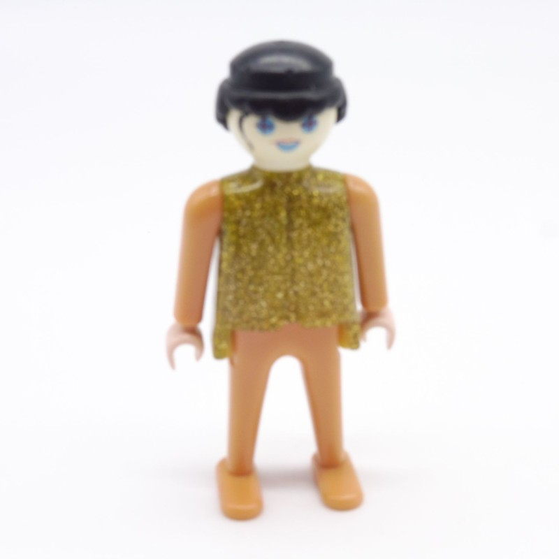 Playmobil 4019 Men's Vintage Clown Pink and Yellow Gold Glitter