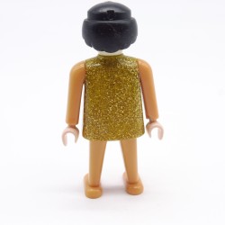Playmobil Men's Vintage Clown Pink and Yellow Gold Glitter