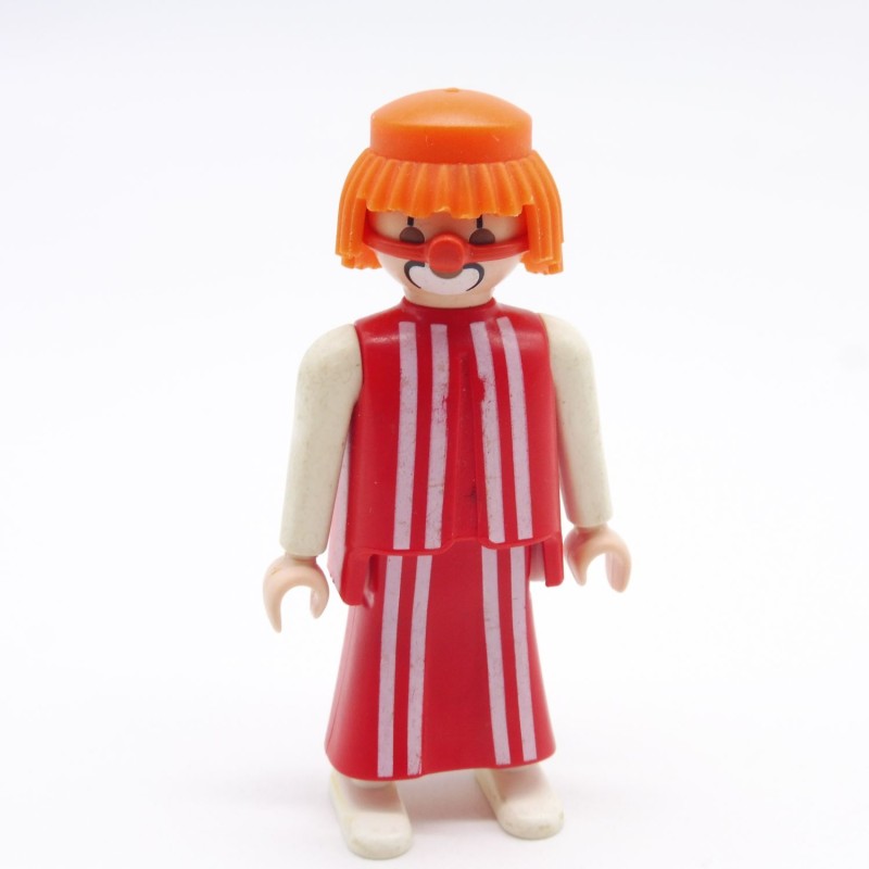 Playmobil 21670 Red and White Clown Man a little worn