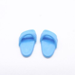 Playmobil 36201 Pair of Light Blue Sandals Slippers