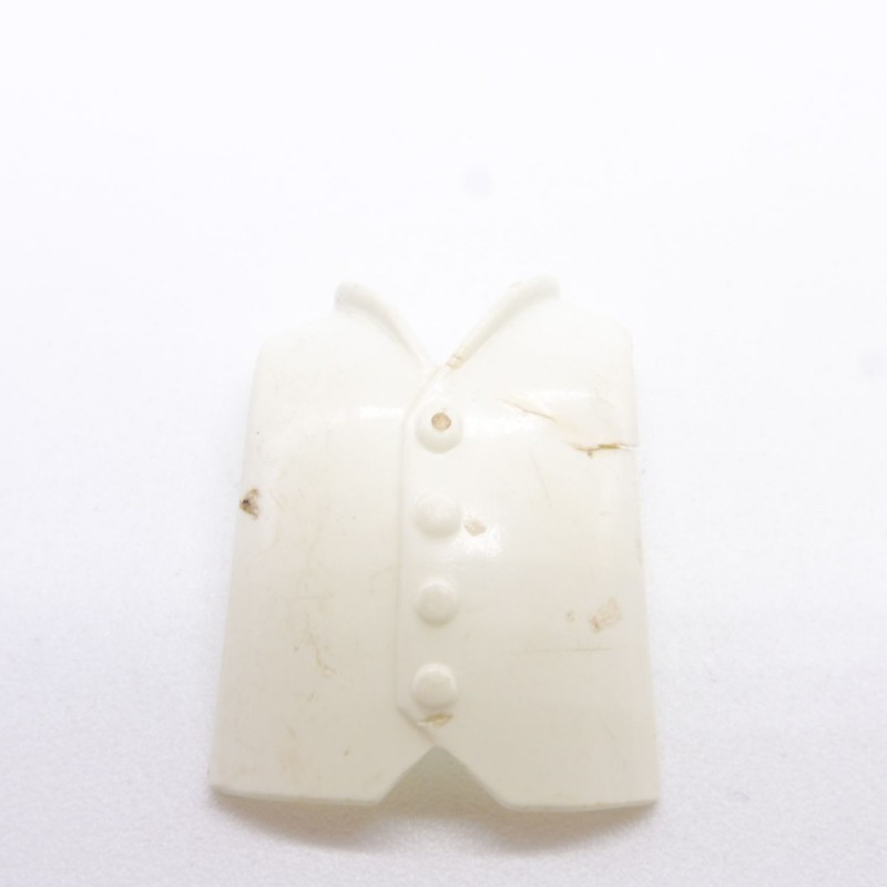 Playmobil 36208 Gilet Vintage Blanc 1900 cassé