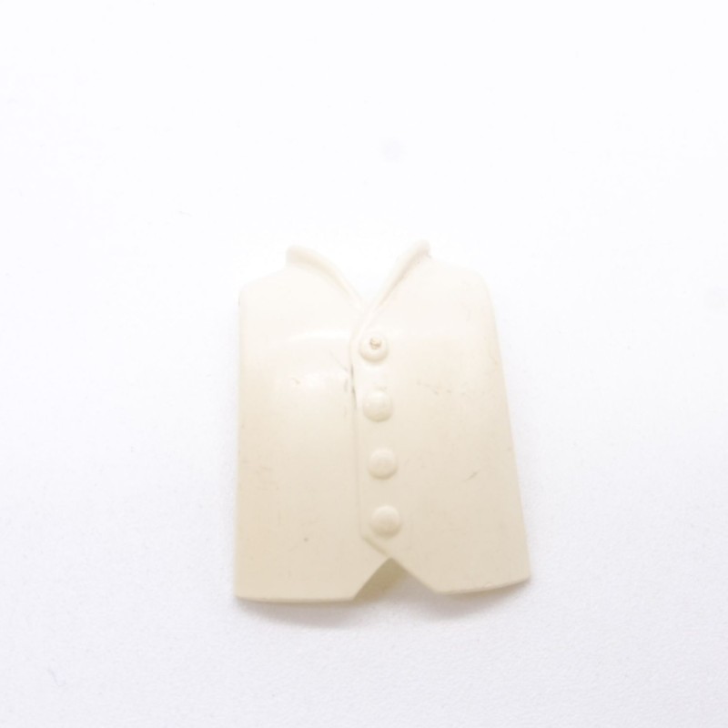 Playmobil 36209 Gilet Vintage Blanc 1900 Jauni