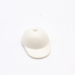 Playmobil 31086 Playmobil Casquette Adulte Blanche Ronde