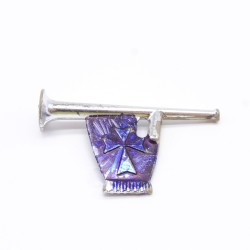 Playmobil 36245 Vintage Medieval Trumpet Silver Chrome 3130 3262 colored