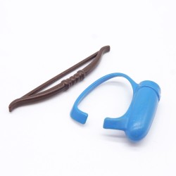 Playmobil 36254 Brown Short Bow Blue Quiver