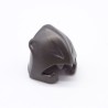 Playmobil 36319 Dark Gray Wolf Head Knight Helmet