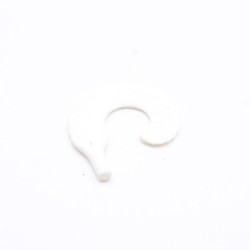 Playmobil 36343 White Curved Feather for Hats